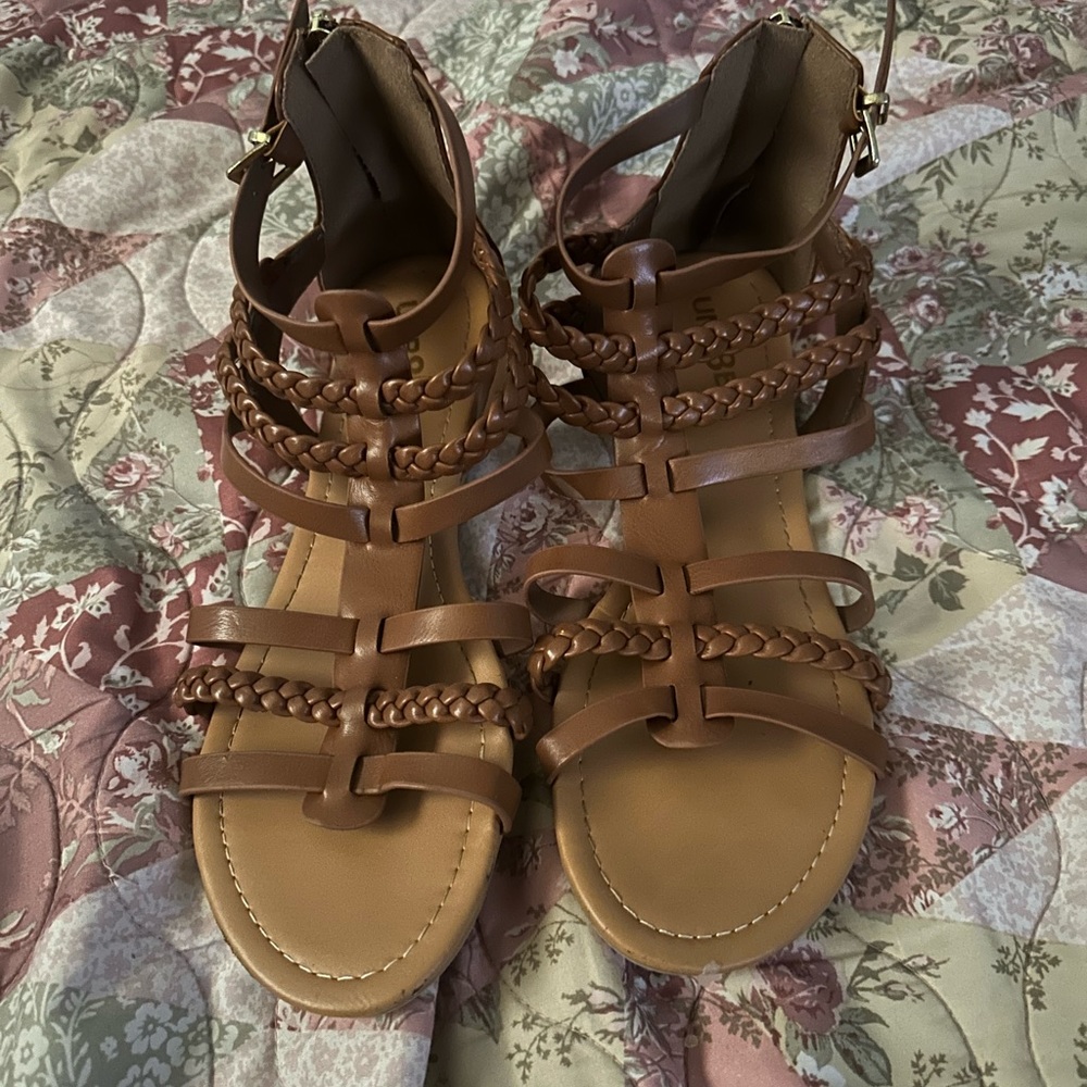Brown summer sandals